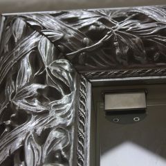 Зеркало Тиффани Premium черная/серебро (ТФСТ-2(П) в Асбесте - asbest.mebel24.online | фото 2