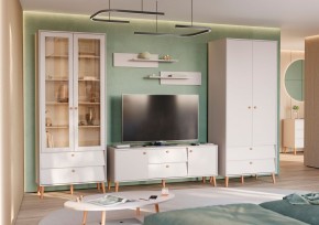 АФИНА Гостиная (модульная) кашемир серый в Асбесте - asbest.mebel24.online | фото 1