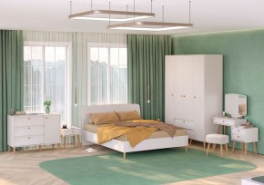 АФИНА Спальный гарнитур (модульный) кашемир серый в Асбесте - asbest.mebel24.online | фото 1