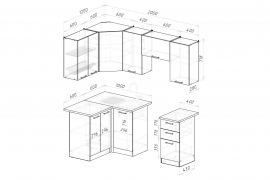 АЛЬБА Кухонный гарнитур Оптима 5 (1200*2000 мм) в Асбесте - asbest.mebel24.online | фото 2