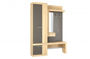 АЛЕКС Прихожая (дуб крафт золотой/белое дерево) в Асбесте - asbest.mebel24.online | фото 4