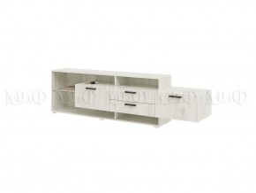 АЛТЕЯ Тумба ТВ (Дуб крафт белый) в Асбесте - asbest.mebel24.online | фото 1