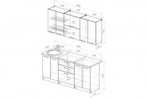 АНТИКА Кухонный гарнитур Макси 2 (1800 мм) в Асбесте - asbest.mebel24.online | фото 2