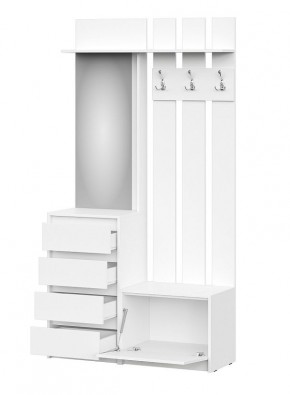АЙДЕН ВШ06-1100 Прихожая (белый) в Асбесте - asbest.mebel24.online | фото 2