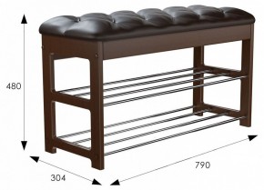 Банкетка-стеллаж для обуви Грейс в Асбесте - asbest.mebel24.online | фото