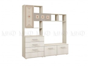 БЕЛЛА Гостиная (модульная) сандал светлый в Асбесте - asbest.mebel24.online | фото 2
