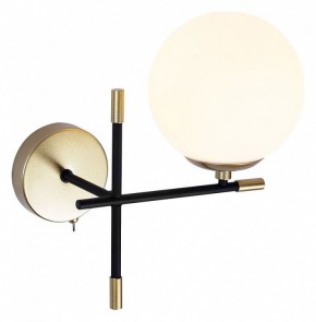 Бра Arte Lamp Arkab A2225AP-1BK в Асбесте - asbest.mebel24.online | фото