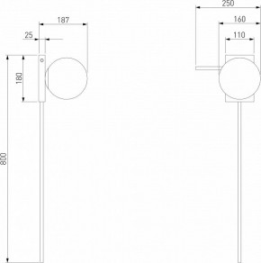 Бра Eurosvet Fredo 40033/1 латунь в Асбесте - asbest.mebel24.online | фото 3