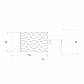 Бра Eurosvet Mizar 20088/1 белый/серебро в Асбесте - asbest.mebel24.online | фото 3