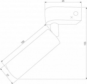 Бра Eurosvet Pitch 20143/1 LED титан в Асбесте - asbest.mebel24.online | фото 3