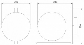 Бра Eurosvet Shape 70131/1 хром в Асбесте - asbest.mebel24.online | фото 4