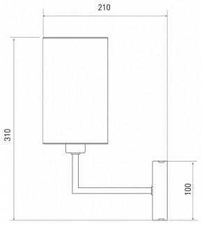 Бра Eurosvet Soffio 60134/1 никель в Асбесте - asbest.mebel24.online | фото 2
