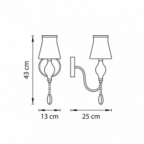 Бра Lightstar Escica 806610 в Асбесте - asbest.mebel24.online | фото 3