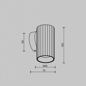 Бра Maytoni Calipso C106WL-01-GU10-B в Асбесте - asbest.mebel24.online | фото 6