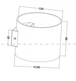 Бра Maytoni Rond C066WL-01MG в Асбесте - asbest.mebel24.online | фото 3