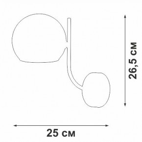 Бра Vitaluce V39570 V39570-8/1A в Асбесте - asbest.mebel24.online | фото 2