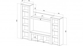 БРУНО Гостиная в Асбесте - asbest.mebel24.online | фото 2