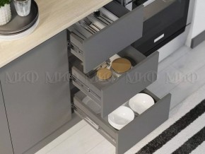 ЧЕЛСИ Кухонный гарнитур 2,0 м (Графит) в Асбесте - asbest.mebel24.online | фото 2