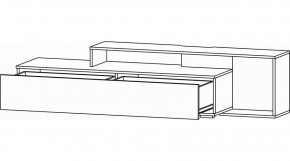 ДАЛЛАС Гостиная (модульная) цемент темный в Асбесте - asbest.mebel24.online | фото 6