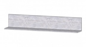 ДАЛЛАС Полка ПЛ-01 (цемент светлый) в Асбесте - asbest.mebel24.online | фото