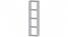 ДАЛЛАС Секция открытая (цемент светлый) в Асбесте - asbest.mebel24.online | фото