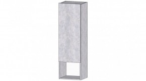 ДАЛЛАС Шкаф с полкой (цемент светлый) в Асбесте - asbest.mebel24.online | фото