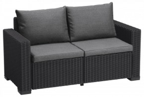 Диван Калифорния 2-х местный (California 2 Sofa), графит в Асбесте - asbest.mebel24.online | фото 2