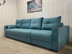 Диван Комфорт-6 модульный 3+1К (НПБ+МДФ) велюр Monaco 15 в Асбесте - asbest.mebel24.online | фото 2