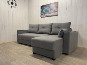 Диван угловой Комфорт-3 (НПБ+МДФ) велюр Galaxy Lite 26 в Асбесте - asbest.mebel24.online | фото 2
