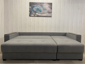 Диван угловой Комфорт-3 (НПБ+МДФ) велюр Galaxy Lite 26 в Асбесте - asbest.mebel24.online | фото 4