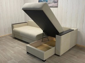 Диван угловой Комфорт-3 (НПБ+МДФ) велюр Luma 01 в Асбесте - asbest.mebel24.online | фото 8
