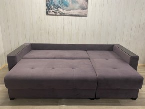 Диван угловой Комфорт-3 (НПБ+МДФ) велюр Monaco 8 в Асбесте - asbest.mebel24.online | фото 4