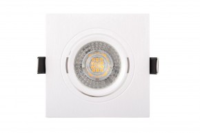 DK3021-WH Встраиваемый светильник, IP 20, 10 Вт, GU5.3, LED, белый, пластик в Асбесте - asbest.mebel24.online | фото 1