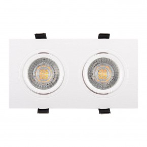 DK3022-WH Встраиваемый светильник, IP 20, 10 Вт, GU5.3, LED, белый, пластик в Асбесте - asbest.mebel24.online | фото 2