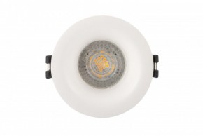 DK3024-WH Встраиваемый светильник, IP 20, 10 Вт, GU5.3, LED, белый, пластик в Асбесте - asbest.mebel24.online | фото 1