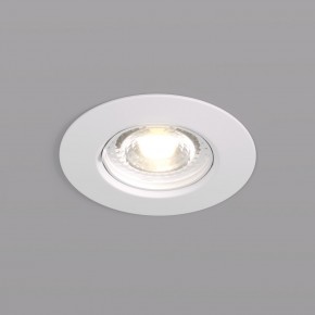 DK3028-WH Встраиваемый светильник, IP 20, 10 Вт, GU5.3, LED, белый, пластик в Асбесте - asbest.mebel24.online | фото 1