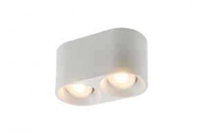 DK3036-WH Светильник накладной IP 20, 10 Вт, GU5.3, LED, белый, пластик в Асбесте - asbest.mebel24.online | фото 1