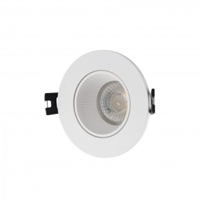 DK3061-WH Встраиваемый светильник, IP 20, 10 Вт, GU5.3, LED, белый/белый, пластик в Асбесте - asbest.mebel24.online | фото 1