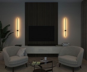 DK5014-BK Бра 1000 мм, 3000К, IP20, 12 Вт, черный, алюминий в Асбесте - asbest.mebel24.online | фото 5