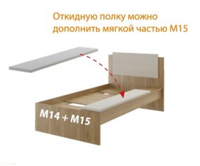 Дуглас (подростковая) М14 Кровать в Асбесте - asbest.mebel24.online | фото 7