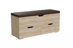 ФЛИНТ Диван (дуб ривьера/коричневый) в Асбесте - asbest.mebel24.online | фото 1