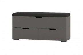 ФЛИНТ Диван (графит/черный) в Асбесте - asbest.mebel24.online | фото 1