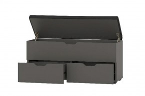 ФЛИНТ Диван (графит/черный) в Асбесте - asbest.mebel24.online | фото 2