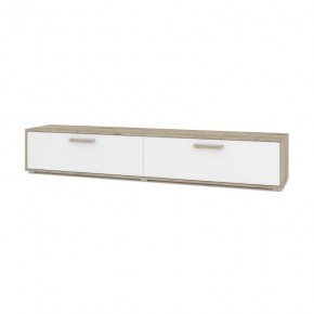 ФЛОРИДА Ф32 Тумба ТВ (дуб серый/белый) в Асбесте - asbest.mebel24.online | фото