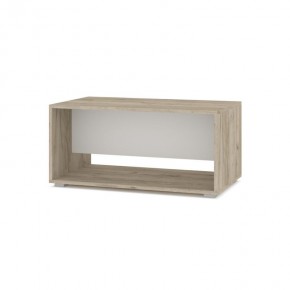 ФЛОРИДА Ф61 Стол журнальный (полка) дуб серый/белый в Асбесте - asbest.mebel24.online | фото