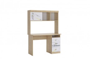 ФОРСАЖ Стол (сонома/белый) в Асбесте - asbest.mebel24.online | фото