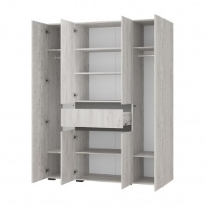 Гостиная Мрия (модульная) Бетон пайн светлый/Графит в Асбесте - asbest.mebel24.online | фото 16