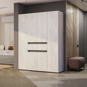 Гостиная Мрия (модульная) Бетон пайн светлый/Графит в Асбесте - asbest.mebel24.online | фото 18