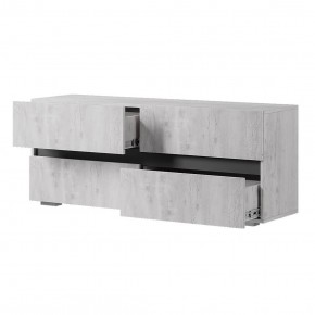Гостиная Мрия (модульная) Бетон пайн светлый/Графит в Асбесте - asbest.mebel24.online | фото 8