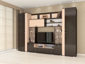 Гостиная Оскар-18-2 венге-дуб молочный в Асбесте - asbest.mebel24.online | фото